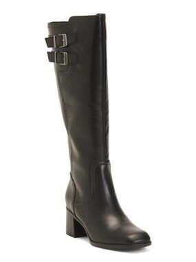 27 EDIT NATURALIZER Leather Idris Tall Boots